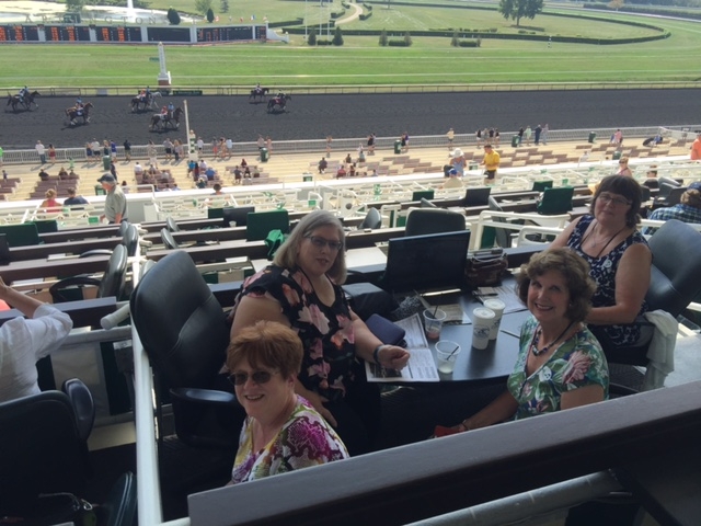 Lynn, Nancy, Karen and Sally at Arlington.