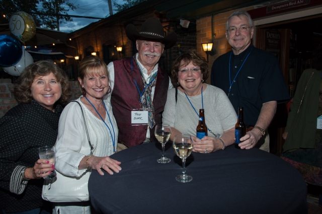 Mary Danukos Rysz, Carol & Pete Clark, Cindy Krubel Simmons & Steve Simmons